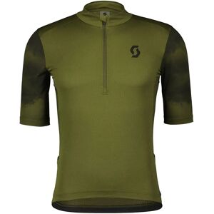 Scott Gravel 10 Short Sleeve Jersey Fir Green / Black S Men Scott Gravel 10 Short Sleeve Jersey Fir Green / Black S Men