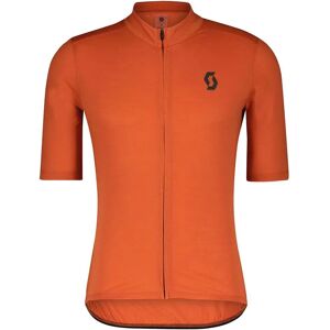 Scott Gravel Merino Short Sleeve Jersey Braze Orange / Dark Grey S male Scott Gravel Merino Short Sleeve Jersey Braze Orange / Dark Grey S male
