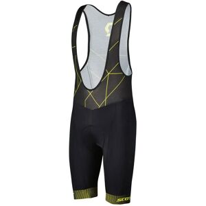 Scott Rc Team ++ Bib Shorts Black / Sulphur Yellow S Men Scott Rc Team ++ Bib Shorts Black / Sulphur Yellow S Men