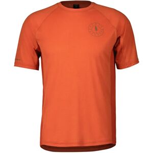 Scott Trail Flow Pro Short Sleeve Enduro Jersey Braze Orange S Men Scott Trail Flow Pro Short Sleeve Enduro Jersey Braze Orange S Men