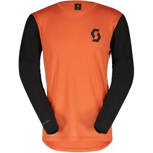 Scott Trail Vertic Long Sleeve Enduro Jersey Braze Orange / Black S male Scott Trail Vertic Long Sleeve Enduro Jersey Braze Orange / Black S male