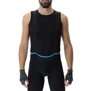 Uyn Cyclist Sleeveless Jersey Black Onix / Pearl Grey 2XL Men Uyn Cyclist Sleeveless Jersey Black Onix / Pearl Grey 2XL Men