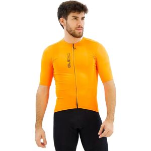 Ale Pragma Color Block Short Sleeve Jersey Fluo Orange S Men Ale Pragma Color Block Short Sleeve Jersey Fluo Orange S Men