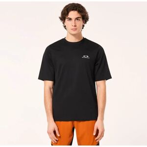 Oakley Apparel Free Ride Short Sleeve Enduro Jersey Black / White XL Men Oakley Apparel Free Ride Short Sleeve Enduro Jersey Black / White XL Men