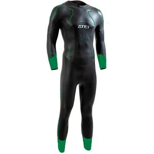 Zone3 Terraprene Vision Long Sleeve Neoprene Wetsuit Black / Forest Green S Men Zone3 Terraprene Vision Long Sleeve Neoprene Wetsuit Black / Forest Green S Men