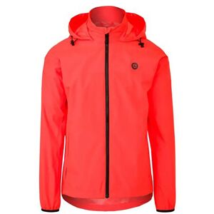 Agu Go Rain Essential Hi-vis Jacket Neon Red XL Men Agu Go Rain Essential Hi-vis Jacket Neon Red XL Men
