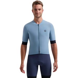 Rogelli Signature Short Sleeve Jersey Blue M Men Rogelli Signature Short Sleeve Jersey Blue M Men