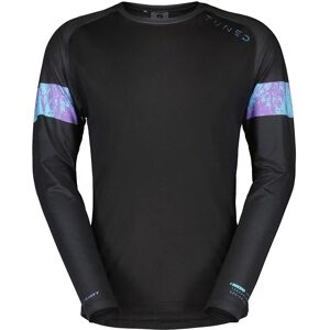 Scott Trail Tuned Long Sleeve Jersey Black M Men Scott Trail Tuned Long Sleeve Jersey Black M Men