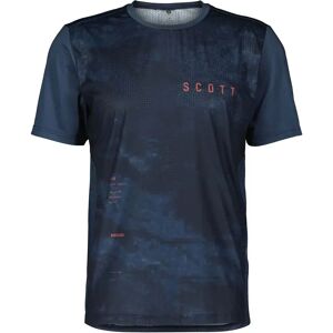 Scott Trail Vertic Short Sleeve Jersey Blue 2XL male Scott Trail Vertic Short Sleeve Jersey Blue 2XL male