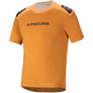Alpinestars A-aria Polartec Switch Short Sleeve Jersey Dark Gold XL Men Alpinestars A-aria Polartec Switch Short Sleeve Jersey Dark Gold XL Men