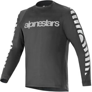 Alpinestars A-dura Dri Oscar Long Sleeve Jersey Black Reflective M Men Alpinestars A-dura Dri Oscar Long Sleeve Jersey Black Reflective M Men