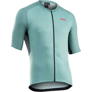 Northwave Force Evo Short Sleeve Jersey Surf Blue L Men Northwave Force Evo Short Sleeve Jersey Surf Blue L Men