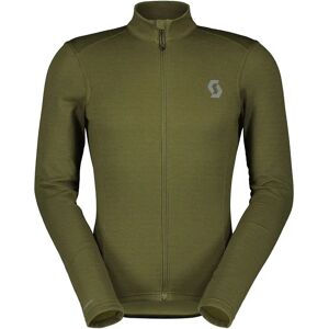 Scott Gravel Warm Merino Long Sleeve Jersey Fir Green M Men Scott Gravel Warm Merino Long Sleeve Jersey Fir Green M Men