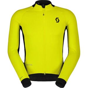 Scott Rc Pro Warm Goretex Windstopper Jacket Sulphur Yellow / Black L Men Scott Rc Pro Warm Goretex Windstopper Jacket Sulphur Yellow / Black L Men