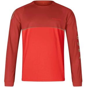 Endura Core Long Sleeve Enduro Jersey Flame Red M Men Endura Core Long Sleeve Enduro Jersey Flame Red M Men