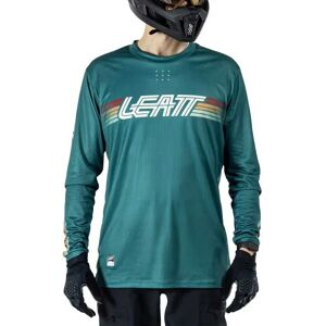 Leatt Mtb Enduro 4.0 Long Sleeve T-shirt Teal XL Men Leatt Mtb Enduro 4.0 Long Sleeve T-shirt Teal XL Men