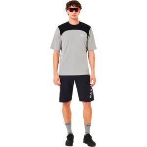 Oakley Apparel Free Ride Short Sleeve Enduro Jersey Cement 2XL Men Oakley Apparel Free Ride Short Sleeve Enduro Jersey Cement 2XL Men
