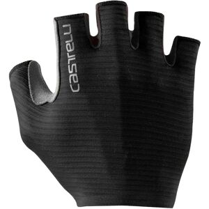 Castelli Espresso Short Gloves Light Black M Men Castelli Espresso Short Gloves Light Black M Men