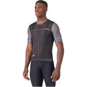 Castelli Unlimited Endurance 2 Short Sleeve Jersey Light Black / Smoke Grey / White Marfil M Men Castelli Unlimited Endurance 2 Short Sleeve Jersey Light Black / Smoke Grey / White Marfil M Men