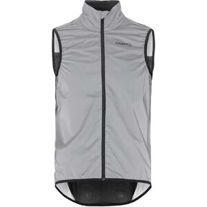 Craft Adv Essence Lumen Wind Gilet Silver Reflective / Black M Men Craft Adv Essence Lumen Wind Gilet Silver Reflective / Black M Men