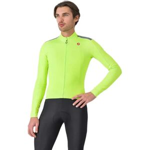 Castelli Puro 4 Long Sleeve Jersey Electric Lime XL Men Castelli Puro 4 Long Sleeve Jersey Electric Lime XL Men