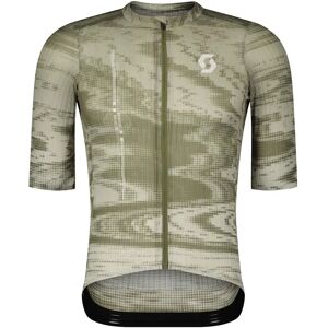 Scott Ultd. Sl Short Sleeve Jersey Cotton White / Hay Green XL Men Scott Ultd. Sl Short Sleeve Jersey Cotton White / Hay Green XL Men