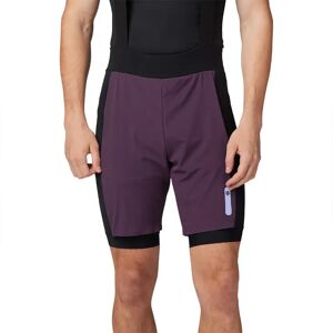 Fox Racing Flexair Ascent Bib Shorts Dark Purple S Men Fox Racing Flexair Ascent Bib Shorts Dark Purple S Men