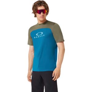 Oakley Apparel Free Ride Rc Short Sleeve Enduro Jersey Army Green / New Balsam M Men Oakley Apparel Free Ride Rc Short Sleeve Enduro Jersey Army Green / New Balsam M Men