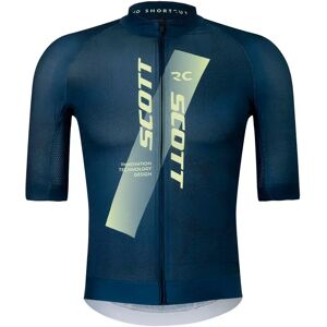 Scott Rc Pro Short Sleeve Jersey Dark Blue / Acid Yellow L Men Scott Rc Pro Short Sleeve Jersey Dark Blue / Acid Yellow L Men