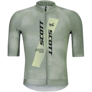 Scott Rc Pro Short Sleeve Jersey Spray Grey / Acid Yellow XL Men Scott Rc Pro Short Sleeve Jersey Spray Grey / Acid Yellow XL Men