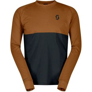 Scott Trail Storm Warm Light Long Sleeve Jersey Bread Brown XL Men Scott Trail Storm Warm Light Long Sleeve Jersey Bread Brown XL Men