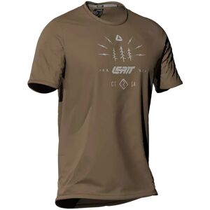 Leatt Gravity 3.0 Short Sleeve Jersey Loam Brown 120-130cm male Leatt Gravity 3.0 Short Sleeve Jersey Loam Brown 120-130cm male
