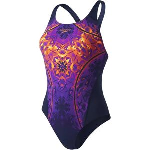 Speedo Gemstoneflash Recordbreaker Swimsuit Navy / Diva / Fluo Orange UK 28 Women Speedo Gemstoneflash Recordbreaker Swimsuit Navy / Diva / Fluo Orange UK 28 Women