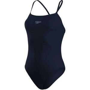 Speedo Eco Endurance+ Thinstrap Swimsuit Navy UK 36 Women Speedo Eco Endurance+ Thinstrap Swimsuit Navy UK 36 Women