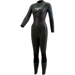 Speedo Ms-1 Multisport Wetsuit Woman Long Sleeve Neoprene Wetsuit Black / Aquarium XS Women Speedo Ms-1 Multisport Wetsuit Woman Long Sleeve Neoprene Wetsuit Black / Aquarium XS Women