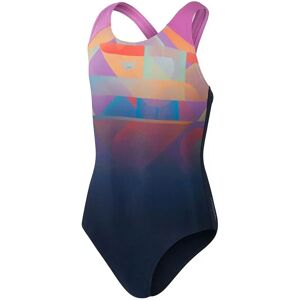 Speedo Digi Placement Splashback Swimsuit True Navy / Kiki Pink / Siren Red / Matcha 7-8 Years Girls Speedo Digi Placement Splashback Swimsuit True Navy / Kiki Pink / Siren Red / Matcha 7-8 Years Girls