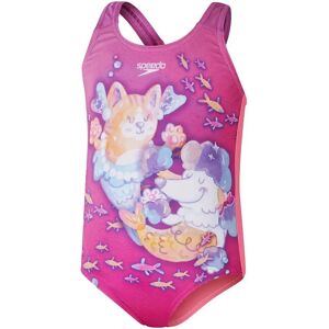 Speedo Digital Printed Swimsuit Kiki Pink / Cyclamen / Petal 24 Months Girls Speedo Digital Printed Swimsuit Kiki Pink / Cyclamen / Petal 24 Months Girls