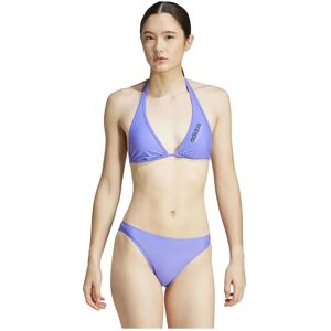 Adidas Padded Sportswear Neckholder Bikini Cobalt Blue / Dark Blue XS Women Adidas Padded Sportswear Neckholder Bikini Cobalt Blue / Dark Blue XS Women