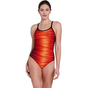 Zoggs Strikeback Swimsuit Pipeline Orange 36 Women Zoggs Strikeback Swimsuit Pipeline Orange 36 Women