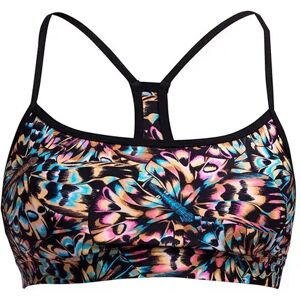 Funkita Eco Swim Crop Bikini Top Copper Cluster AUS 10 Women Funkita Eco Swim Crop Bikini Top Copper Cluster AUS 10 Women