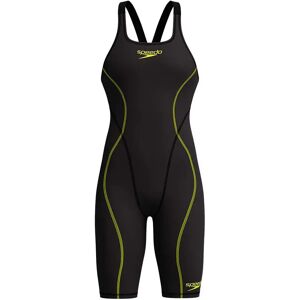 Speedo Fastskin Hyperspark Solid Openback Kneeskin Swimsuit Black UK 24 Women Speedo Fastskin Hyperspark Solid Openback Kneeskin Swimsuit Black UK 24 Women