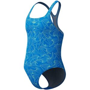 Speedo Hyperboom Allover Swimsuit Lagoon Blue 7-8 Years Girls Speedo Hyperboom Allover Swimsuit Lagoon Blue 7-8 Years Girls