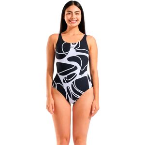 Arena Alina Wing Back Swimsuit Black / White FR 40 Women Arena Alina Wing Back Swimsuit Black / White FR 40 Women