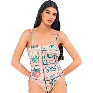 Gisela Bandeau Neckline Wire-free Swimsuit Printed XL Women Gisela Bandeau Neckline Wire-free Swimsuit Printed XL Women