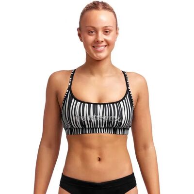 Funkita Sports Bikini Top Stick Stack AUS 8 Women Funkita Sports Bikini Top Stick Stack AUS 8 Women