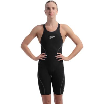 Speedo Fastskin Lzr Pure Intent 2.0 Open Back Competition Swimsuit Black / Iridescent UK 23 Women Speedo Fastskin Lzr Pure Intent 2.0 Open Back Competition Swimsuit Black / Iridescent UK 23 Women