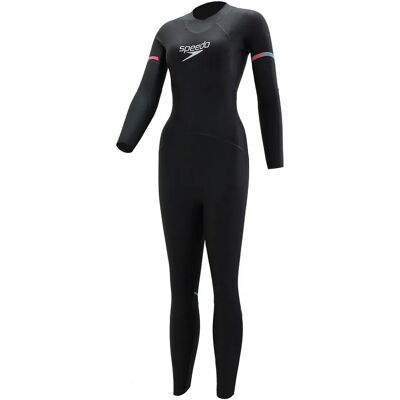 Speedo Proton Woman Long Sleeve Neoprene Wetsuit Black / Marine Blue XS Women Speedo Proton Woman Long Sleeve Neoprene Wetsuit Black / Marine Blue XS Women