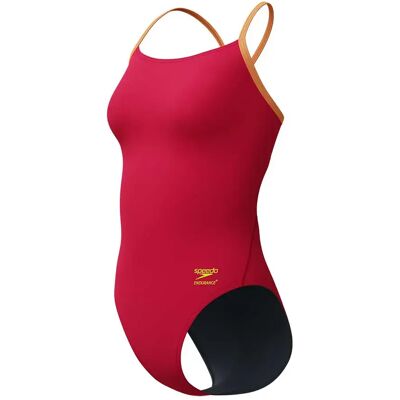 Speedo Fl Solid Flyback 2.0 Swimsuit Ruby / Summer Orange UK 36 Women Speedo Fl Solid Flyback 2.0 Swimsuit Ruby / Summer Orange UK 36 Women