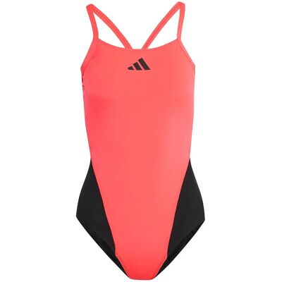 Adidas Ripstream Team Thin Straps C-back Swimsuit Lucid Red / Black 46 Women Adidas Ripstream Team Thin Straps C-back Swimsuit Lucid Red / Black 46 Women