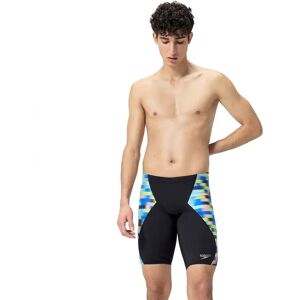 Speedo Allover Digital V-cut Jammer Picton Blue / Lemon Drizzle UK 30 Men Speedo Allover Digital V-cut Jammer Picton Blue / Lemon Drizzle UK 30 Men